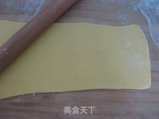 南瓜蝴蝶面的做法步骤:6