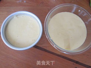 烫面戚风蛋糕的做法步骤:11