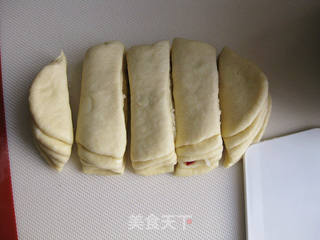 千层蔓越莓土司的做法步骤:15