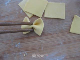 南瓜蝴蝶面的做法步骤:9