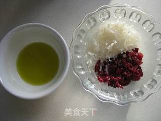 千层蔓越莓土司的做法步骤:2