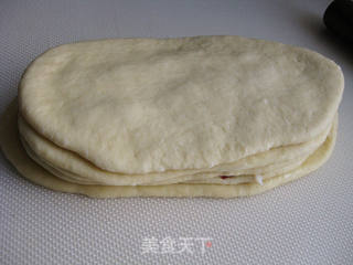 千层蔓越莓土司的做法步骤:14