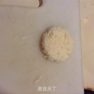 奶香米饼的做法步骤:4