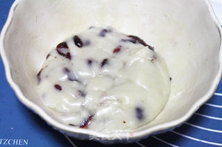 【抹茶麻糬三角包】:属于春天的面包的做法步骤:6