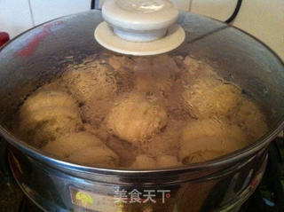葱香花卷的做法步骤:10