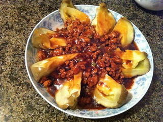 肉末茄子煲的做法步骤:12