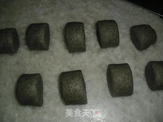 黑芝麻馒头的做法步骤：7