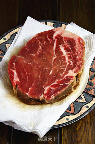 腌汁肉眼牛排的做法步骤:2