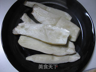蒜香手撕杏鲍菇的做法步骤:5