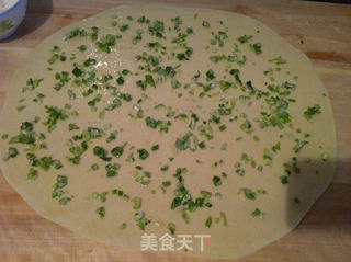 葱香花卷的做法步骤:7
