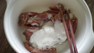 锅包肉的做法步骤:4