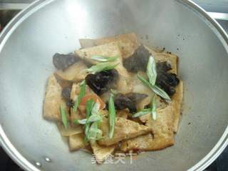 回锅豆腐的做法步骤:11
