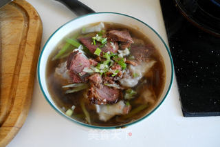 牛肉馄饨汤的做法步骤:8