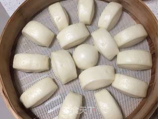 奶香刀切馒头的做法步骤:11