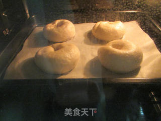 新鲜水果贝果——香蕉贝果的做法步骤:16