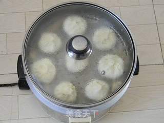香菇鸡蛋包子的做法步骤:11