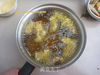 酥肉扣碗的做法步骤:6