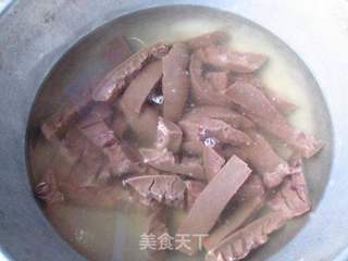 炒腰花的做法步骤:4