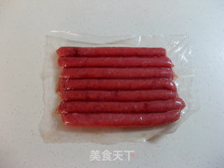 香肠炒芹菜的做法步骤:3