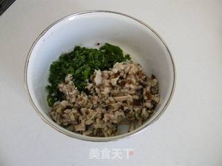 香菇鸡蛋包子的做法步骤:3