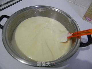 香蕉蓝莓蛋糕的做法步骤:7
