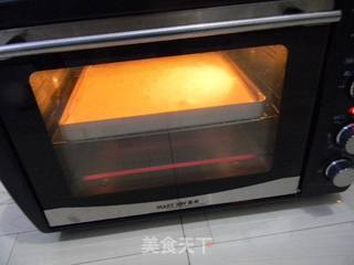 香蕉蓝莓蛋糕的做法步骤:8