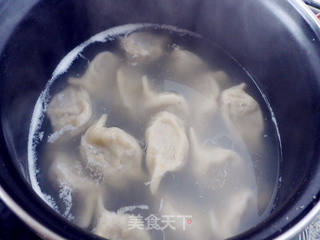 蒜黄水饺的做法步骤:8