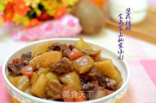 土豆炖牛腩的做法步骤:10