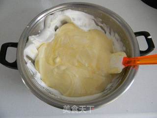 香蕉蓝莓蛋糕的做法步骤:6