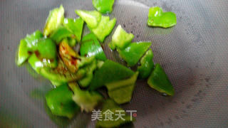 青椒炒蹄筋的做法步骤:4