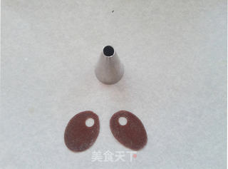 熊猫馒头的做法步骤:6