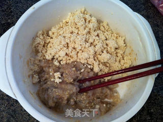 炸虾仁豆腐丸子的做法步骤:6
