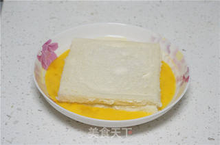 牛肉火腿西多士的做法步骤:11