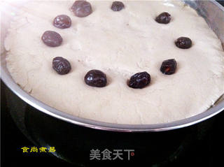 蜜枣红糖年糕的做法步骤:13
