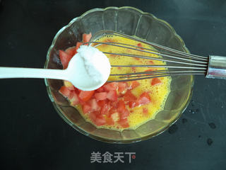 火腿番茄蛋三明治的做法步骤:4