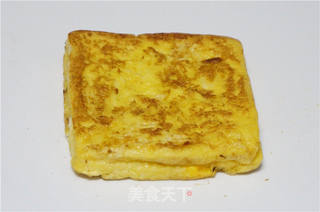牛肉火腿西多士的做法步骤:13