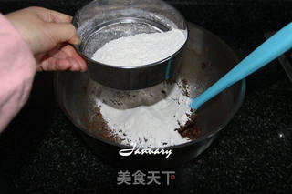 红糖枣泥磅蛋糕的做法步骤:6