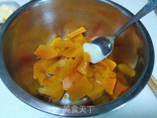 【紫薯南瓜饼】的做法步骤:7