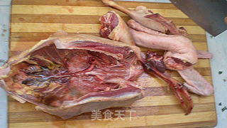 红烧鹅肉的做法步骤:3