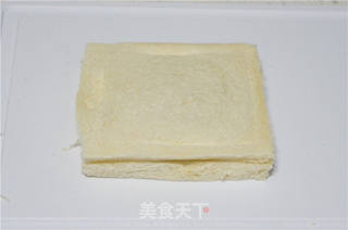 牛肉火腿西多士的做法步骤:9