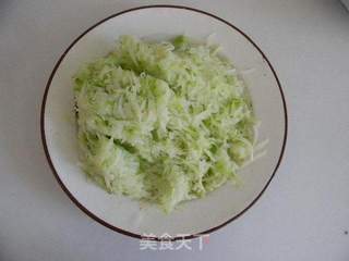 萝卜猪肉蒸饺的做法步骤:6
