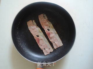 【培根珍蟹三明治】为平凡早餐添趣味的做法步骤:7