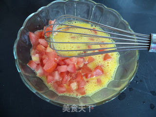 火腿番茄蛋三明治的做法步骤:3