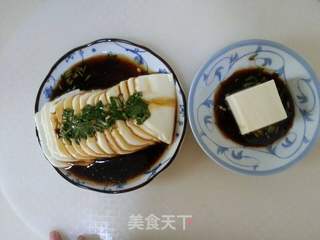 凉拌内脂豆腐的做法步骤:5