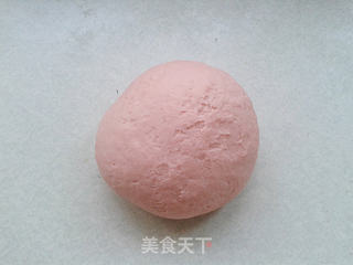 樱花奶油排包的做法步骤:2