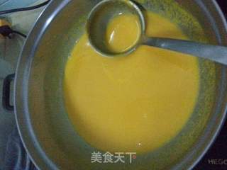 南瓜浓汤的做法步骤:6