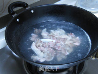 菠菜羊肉汤的做法步骤:6