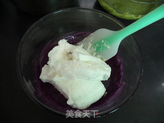 三色奶油蛋糕的做法步骤:7