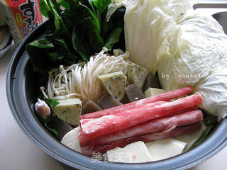 寿喜烧牛肉火锅的做法步骤:9