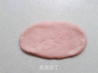 樱花奶油排包的做法步骤:9
